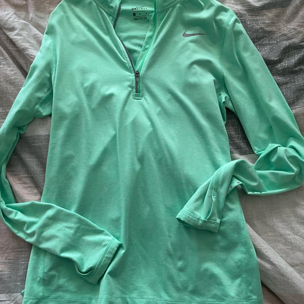 Nike Women's Zip Long Sleeve Tee